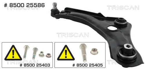 Řídicí páka, zavěšení kol TRISCAN 850025586