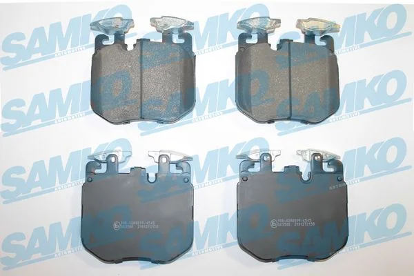 Sada brzdových destiček, kotoučová brzda SAMKO 5SP2158