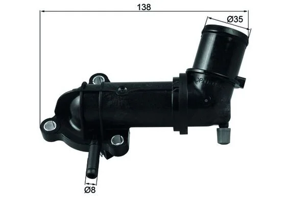 Termostat, chladivo MAHLE TI24588 Termostat, chladivo MAHLE TI24588