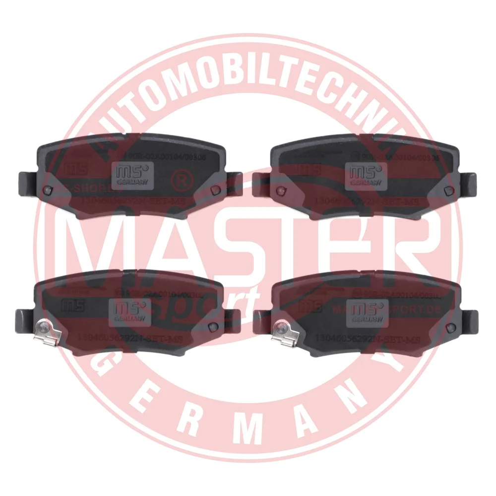 Sada brzdových destiček, kotoučová brzda MASTER-SPORT GERMANY 13046056292N-SET-MS