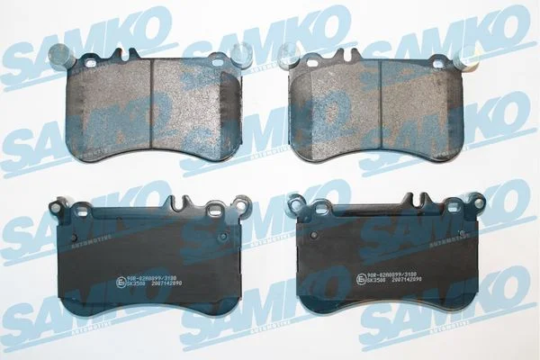 Sada brzdových destiček, kotoučová brzda SAMKO 5SP2090 Sada brzdových destiček, kotoučová brzda SAMKO 5SP2090