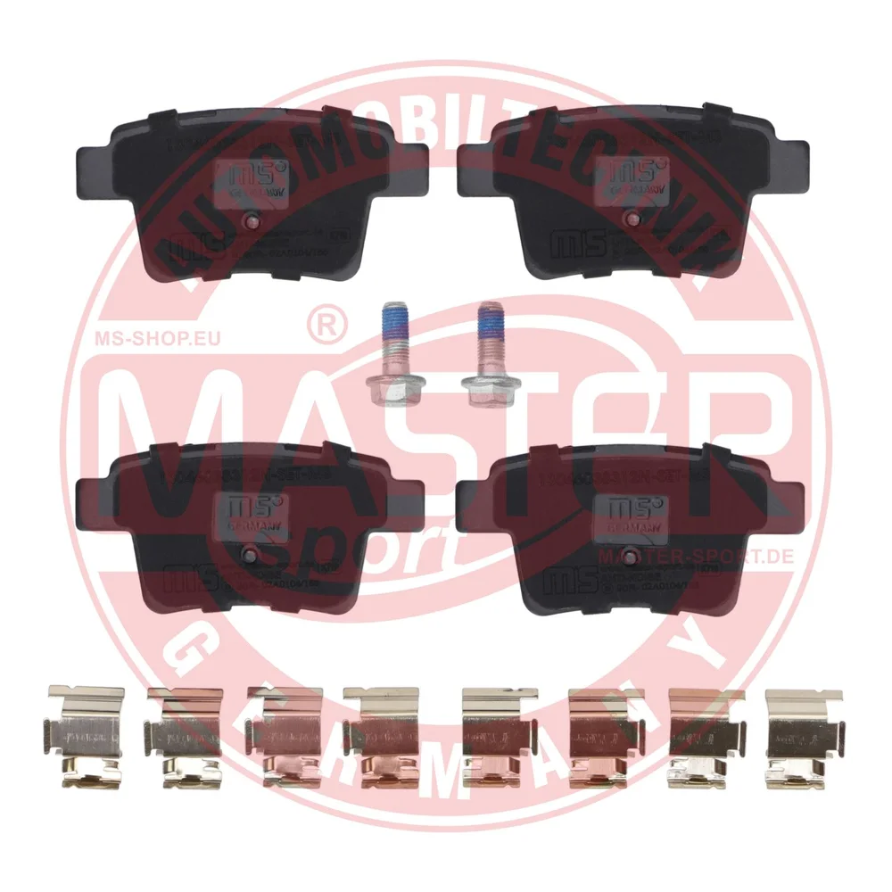 Brzdové platničky-sada PREMIUM MASTER-SPORT GERMANY 13046038312N-SET-MS Brzdové platničky-sada PREMIUM MASTER-SPORT GERMANY 13046038312N-SET-MS