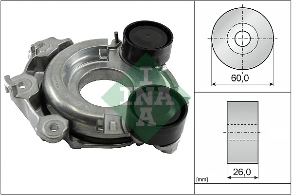 Napínák, žebrovaný klínový řemen Schaeffler INA 534071210