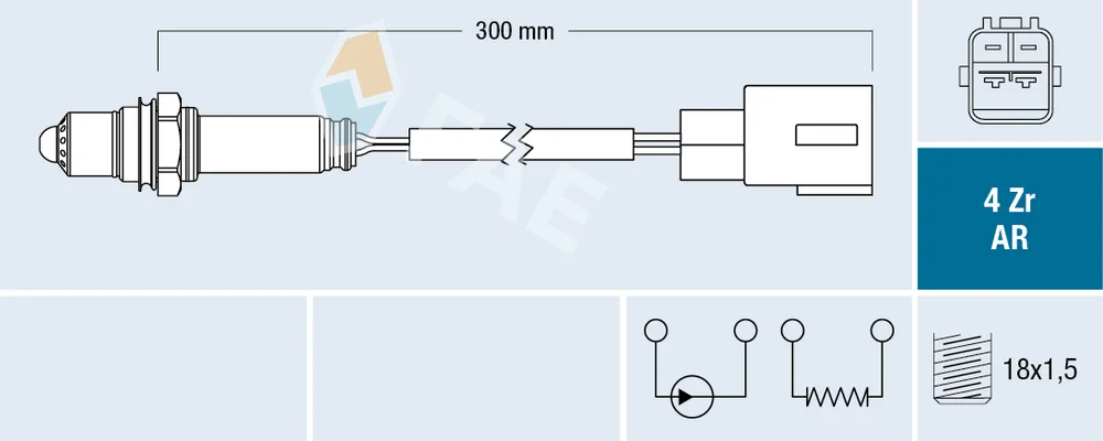 Lambda sonda FAE 75621