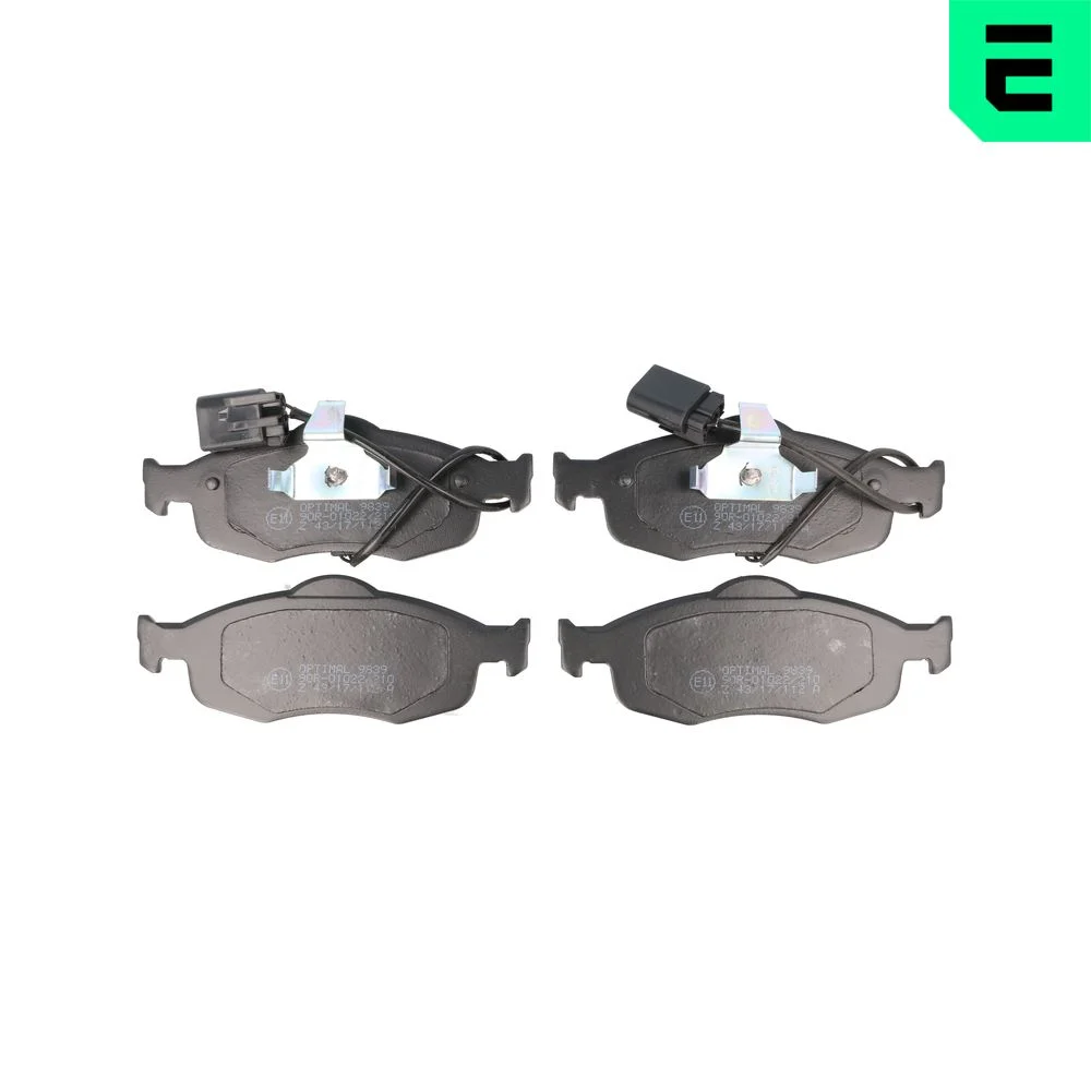 Sada brzdových destiček, kotoučová brzda OPTIMAL BP-09839