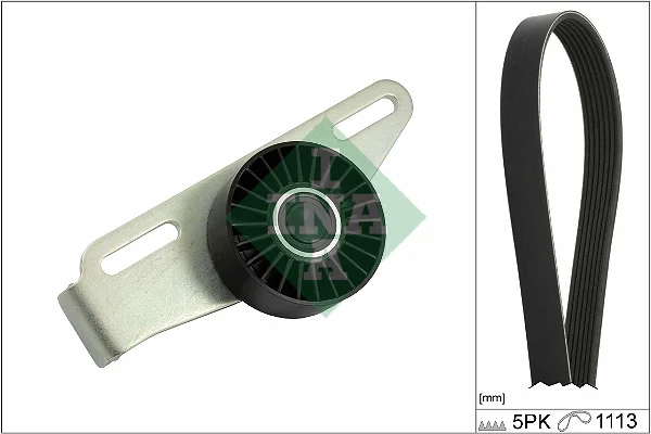 Sada žebrovaných klínových řemenů Schaeffler INA 529044110