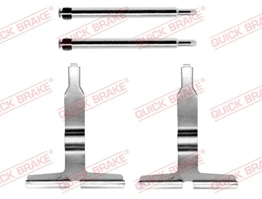 Sada prislusenstvi, oblozeni kotoucove brzdy QUICK BRAKE 109-1217