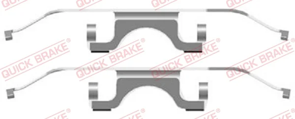 Sada prislusenstvi, oblozeni kotoucove brzdy QUICK BRAKE 109-1702 Sada prislusenstvi, oblozeni kotoucove brzdy QUICK BRAKE 109-1702