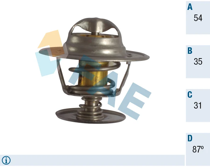 Termostat, chladivo FAE 5307087