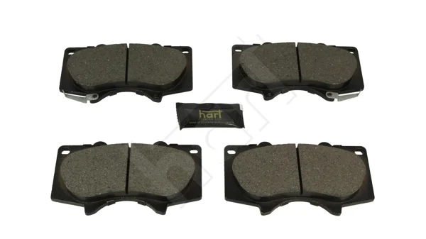 Sada brzdových destiček, kotoučová brzda HART 260759