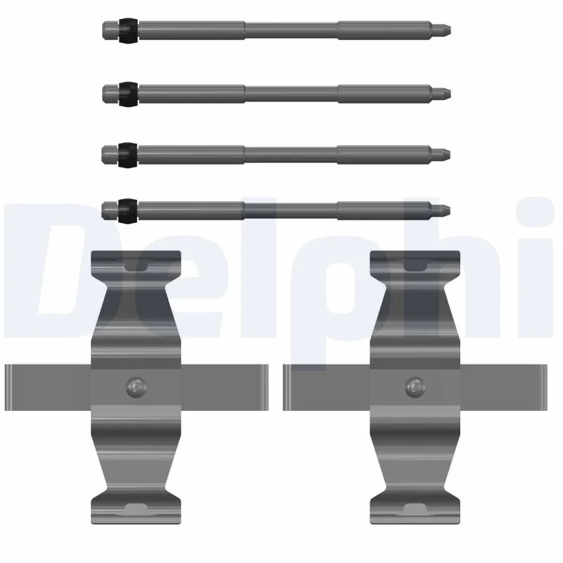 Sada příslušenství, obložení kotoučové brzdy DELPHI LX0782