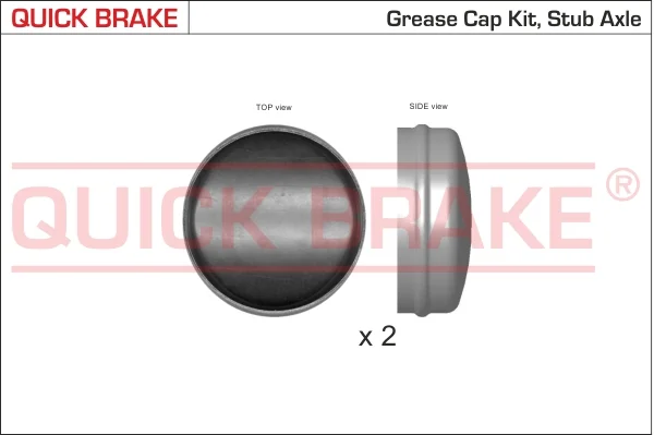 Kryt, lozisko kola QUICK BRAKE 9825K