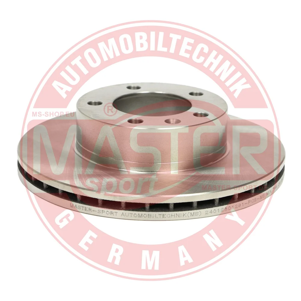 Brzdový kotúč MASTER-SPORT GERMANY 24012801291-PCS-MS
