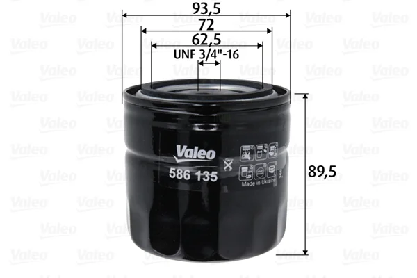Olejový filtr VALEO 586135