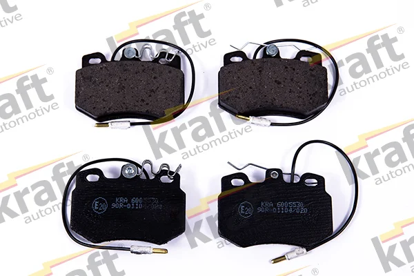 Sada brzdových destiček, kotoučová brzda KRAFT AUTOMOTIVE 6005530