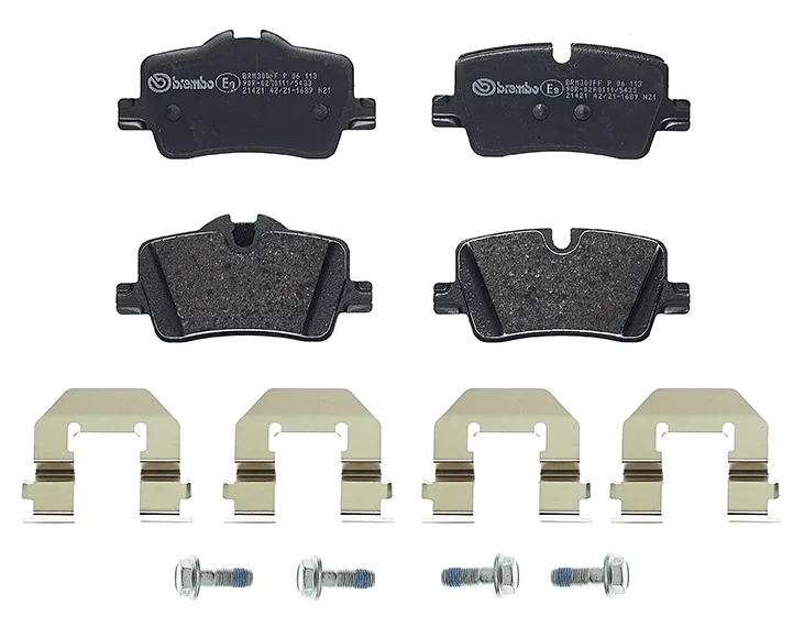 Sada brzdových destiček, kotoučová brzda BREMBO P06113
