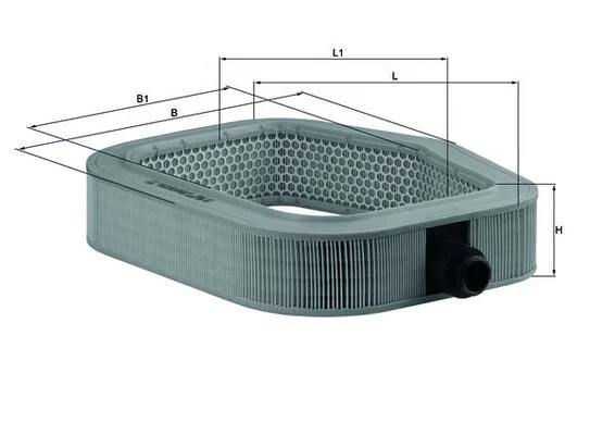 Vzduchový filtr MAHLE LX990