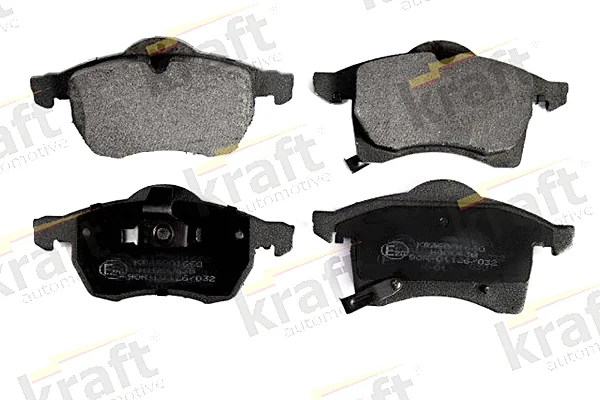 Sada brzdových destiček, kotoučová brzda KRAFT AUTOMOTIVE 6001660