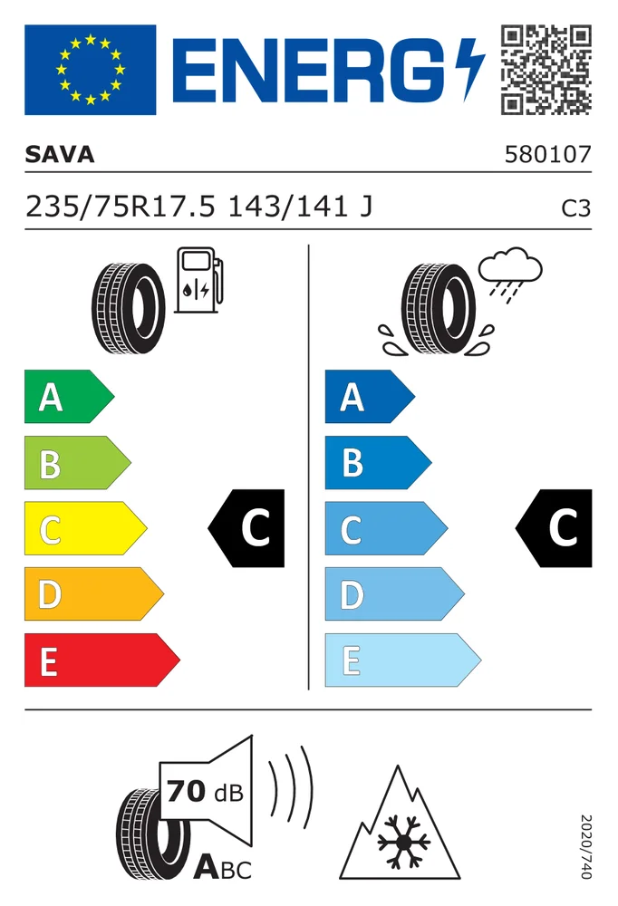 235/75R17.5 CSA C4 M+S SAVA 235/75R17.5CSAC4M+S 235/75R17.5 CSA C4 M+S SAVA 235/75R17.5CSAC4M+S