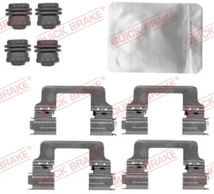 Sada prislusenstvi, oblozeni kotoucove brzdy QUICK BRAKE 109-1867