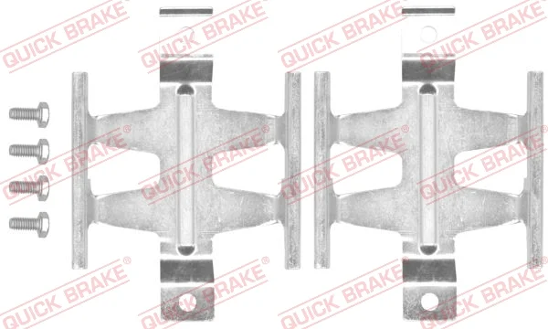 Sada prislusenstvi, oblozeni kotoucove brzdy QUICK BRAKE 109-1687 Sada prislusenstvi, oblozeni kotoucove brzdy QUICK BRAKE 109-1687