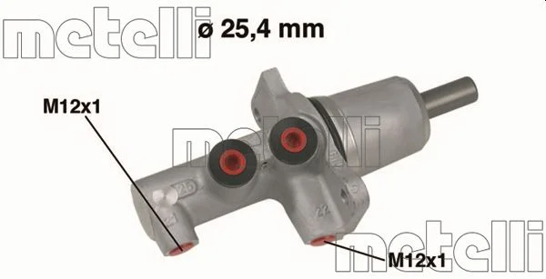 Hlavní brzdový válec METELLI 05-0616