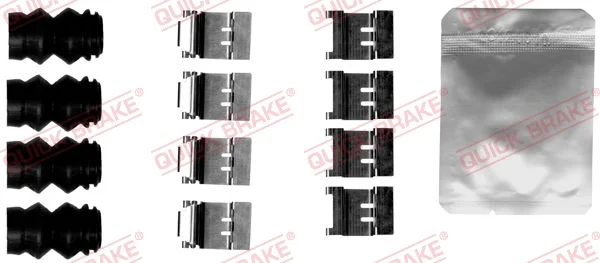 Sada prislusenstvi, oblozeni kotoucove brzdy QUICK BRAKE 109-1874