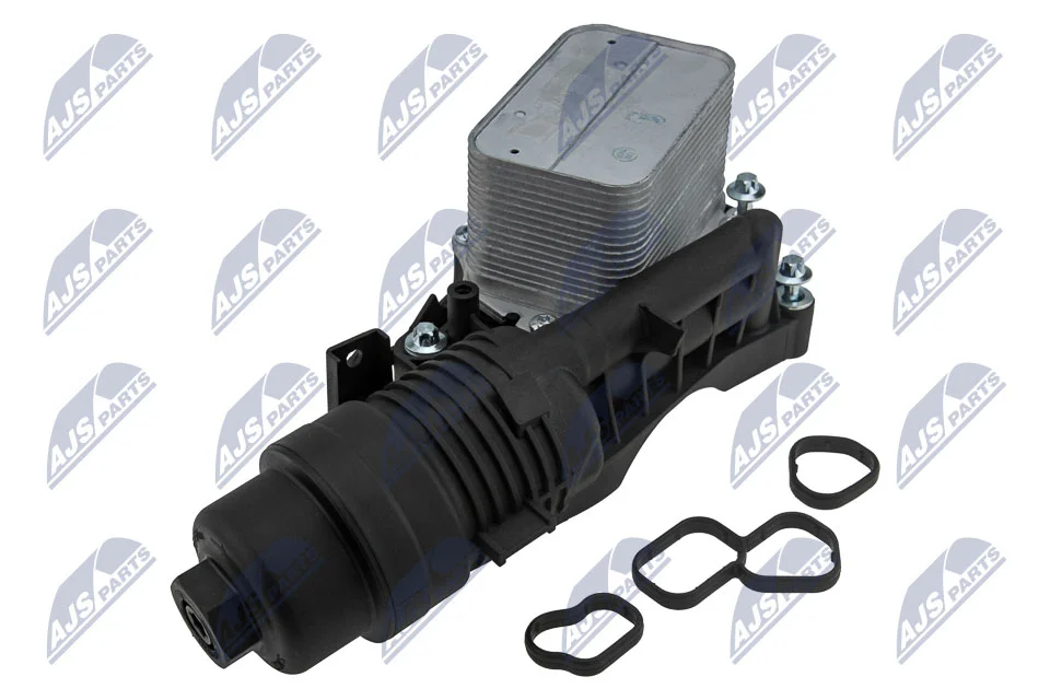 Olejový chladič, motorový olej NTY CCL-BM-070 – OE 11428580412