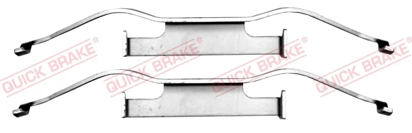 Sada prislusenstvi, oblozeni kotoucove brzdy QUICK BRAKE 109-1680 Sada prislusenstvi, oblozeni kotoucove brzdy QUICK BRAKE 109-1680