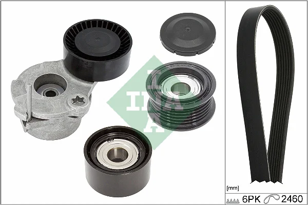 Sada žebrovaných klínových řemenů Schaeffler INA 529053810