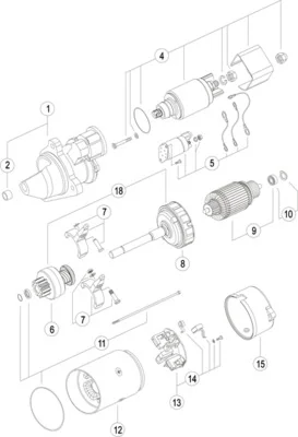 Startér MAHLE MS117