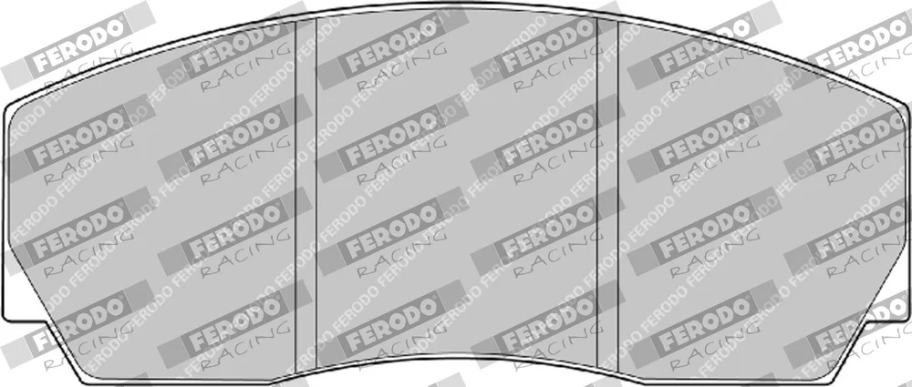 Sada brzdových destiček, kotoučová brzda FERODO RACING FDSR216
