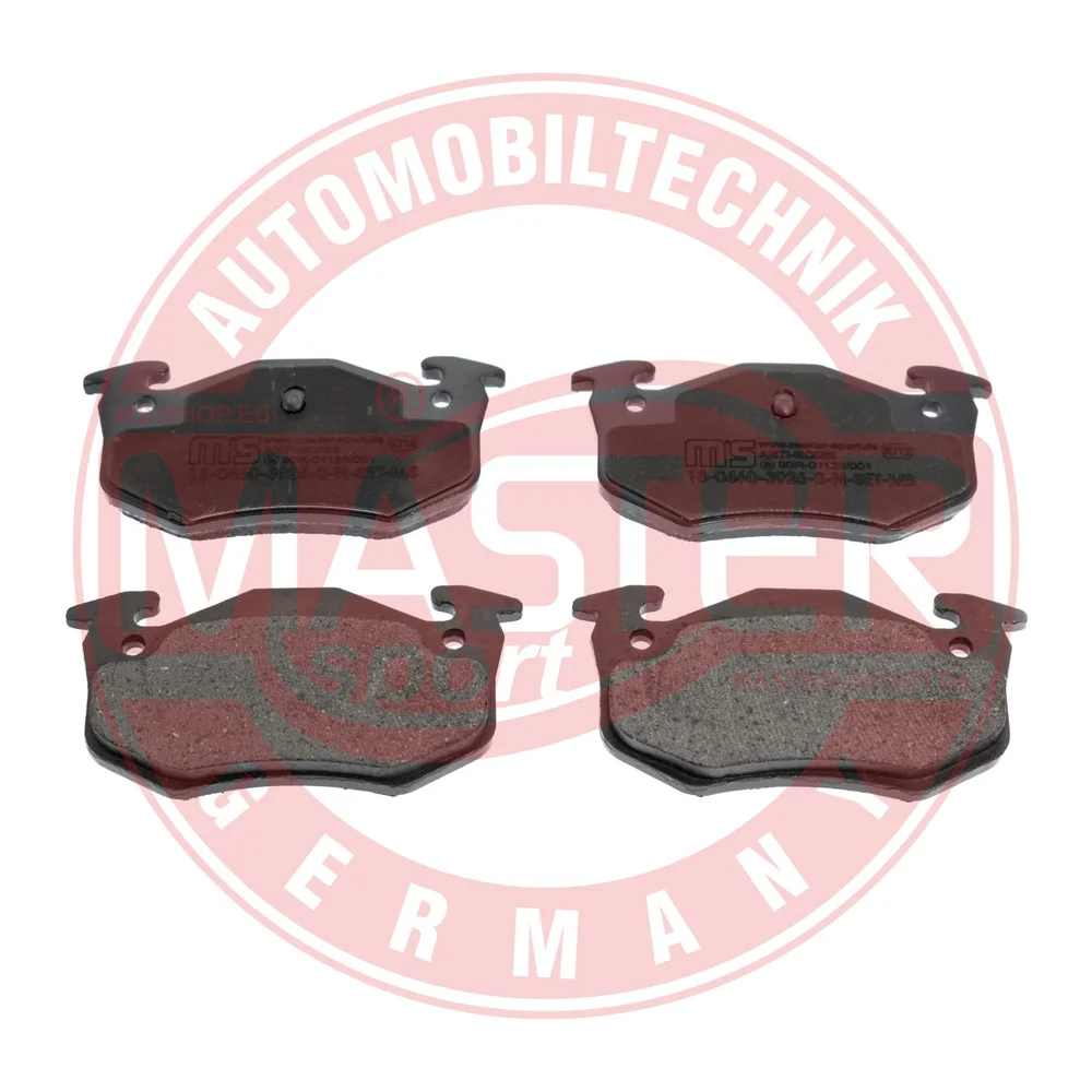 Brzdové platničky-sada PREMIUM MASTER-SPORT GERMANY 13046039262N-SET-MS Brzdové platničky-sada PREMIUM MASTER-SPORT GERMANY 13046039262N-SET-MS