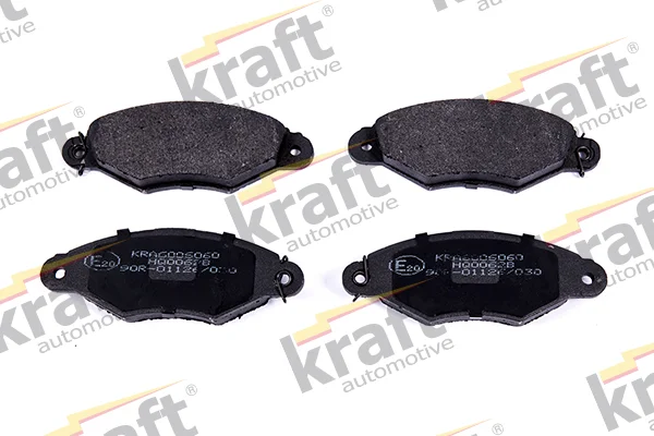 Sada brzdových destiček, kotoučová brzda KRAFT AUTOMOTIVE 6006060