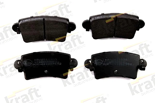 Sada brzdových destiček, kotoučová brzda KRAFT AUTOMOTIVE 6011900