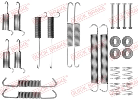 Sada příslušenství, brzdové čelisti QUICK BRAKE 105-0712