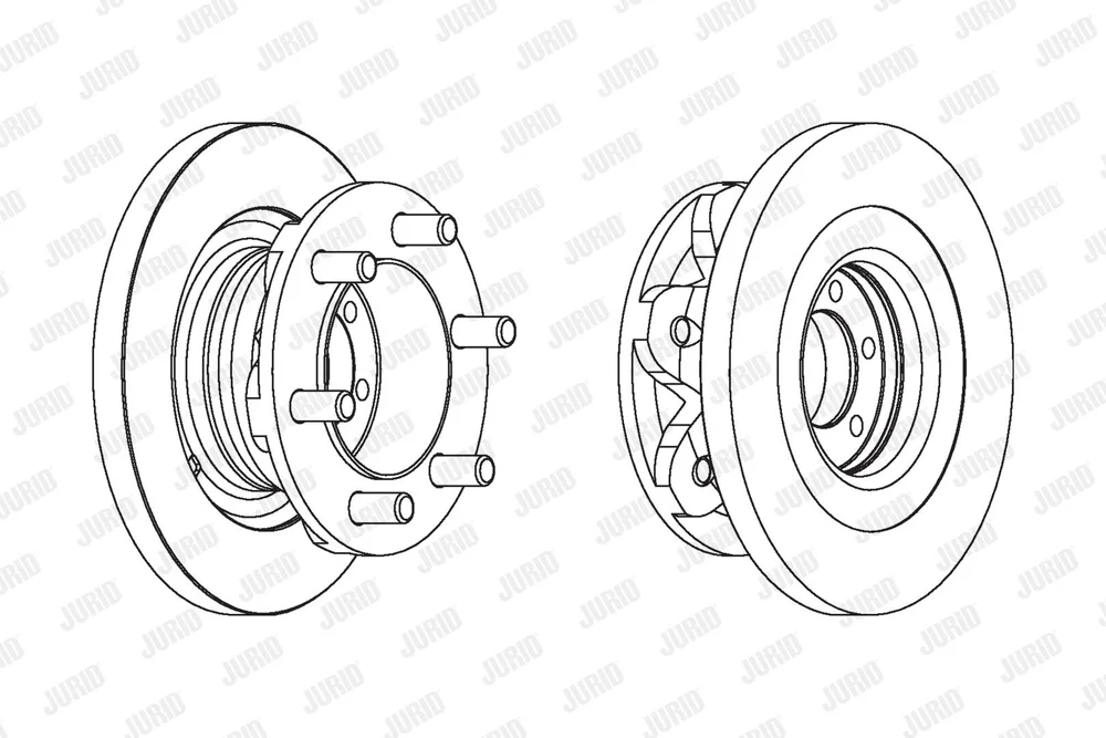Brzdové kotouče Starline PB0104 Brzdové kotouče Starline PB0104
