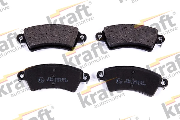 Sada brzdových destiček, kotoučová brzda KRAFT AUTOMOTIVE 6006100