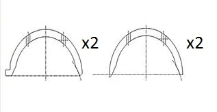 Distanční kotouč, kliková hřídel FAI AutoParts BT3012-STD