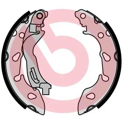 Sada brzdových čelistí BREMBO S24553