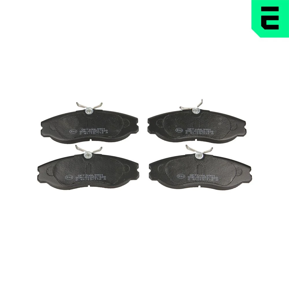 Sada brzdových destiček, kotoučová brzda OPTIMAL BP-09901