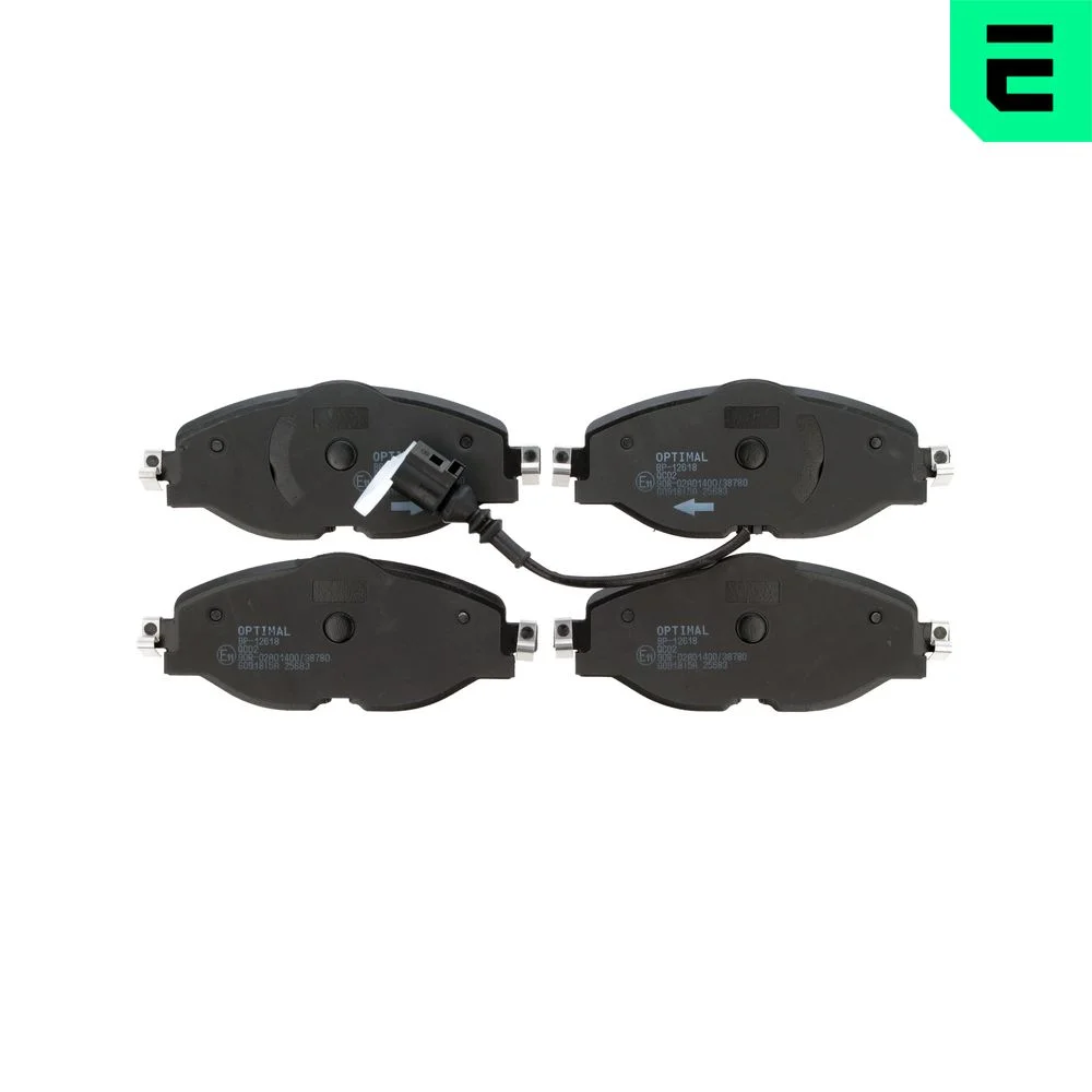 Sada brzdových destiček, kotoučová brzda OPTIMAL BP-12618