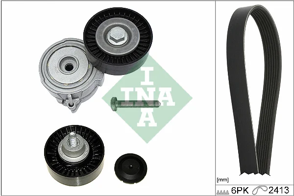 Sada žebrovaných klínových řemenů Schaeffler INA 529050910