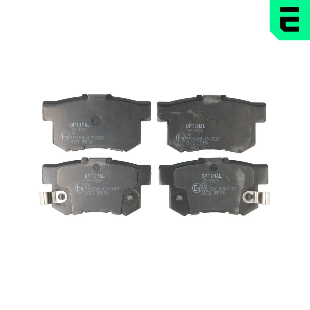 Sada brzdových destiček, kotoučová brzda OPTIMAL BP-09823