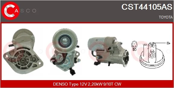 Startér CASCO CST44105AS