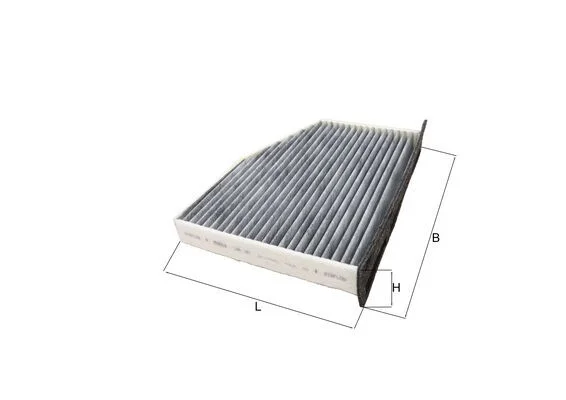 Filtr, vzduch v interiéru MAHLE LAK181 Filtr, vzduch v interiéru MAHLE LAK181