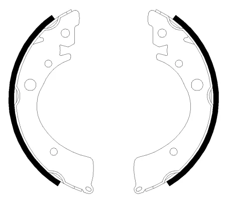 Brzdové čelisti Starline BC05360 Brzdové čelisti Starline BC05360
