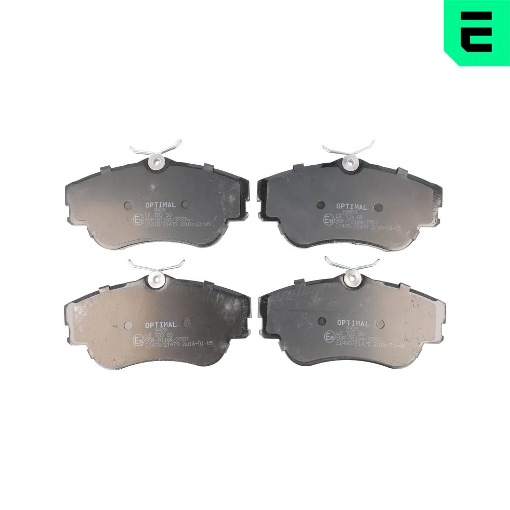 Sada brzdových destiček, kotoučová brzda OPTIMAL BP-09929